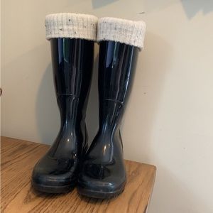 Ugg Rainboots Size 8 Black
